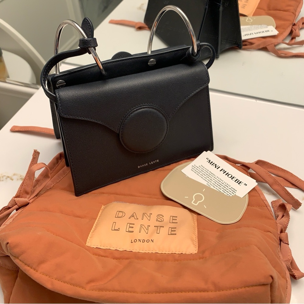 Black Mini Phoebe Bag